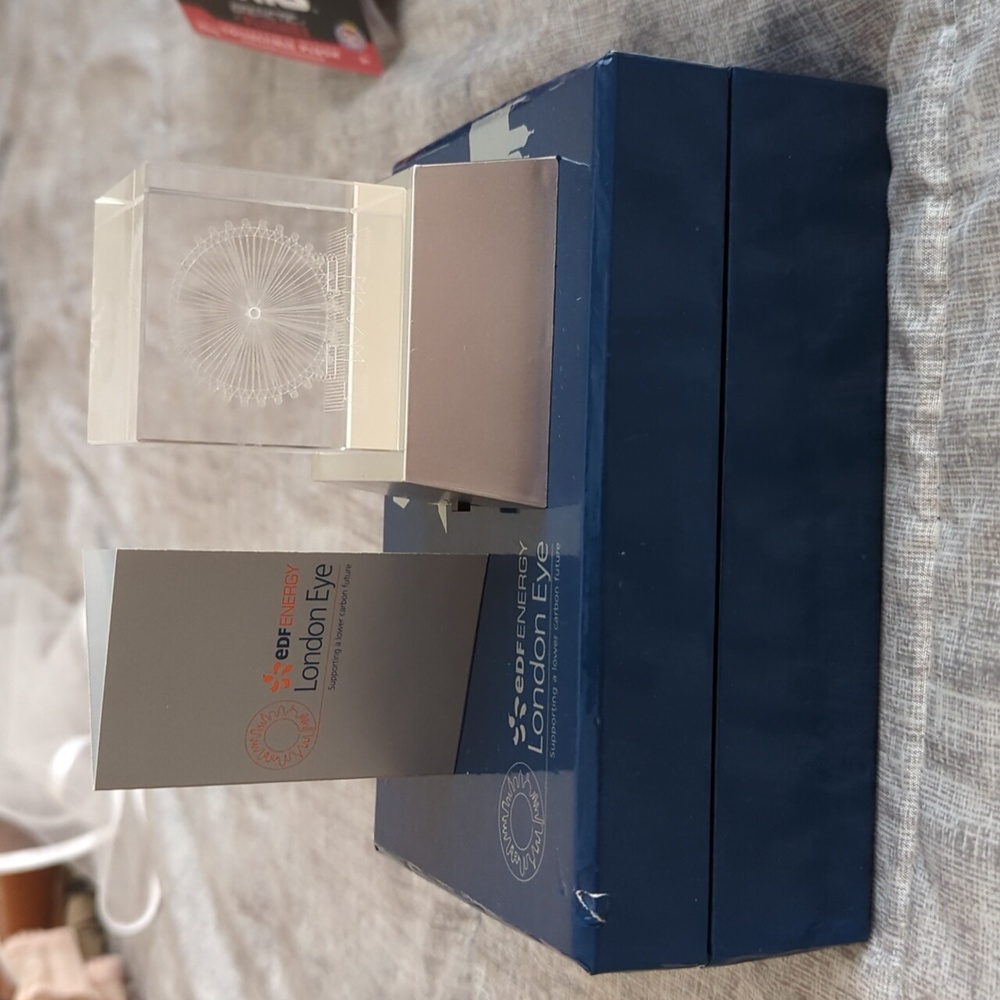 London Eye Etched Souvineer